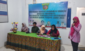 Pemberdayaan Bantuan Bidang Pendidikan bantuan Seragam Sekolah