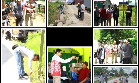 Peninjauan kegiatan sarana dan prasarana di lapangan